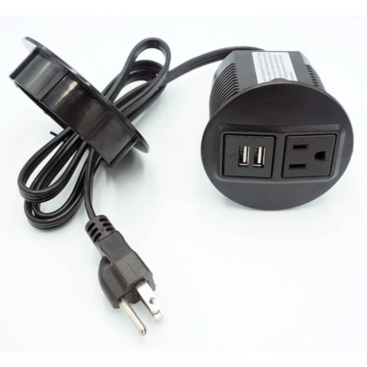 Circle USB Desk Socket Circle USB Desk Socket
